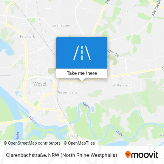 Clarenbachstraße map