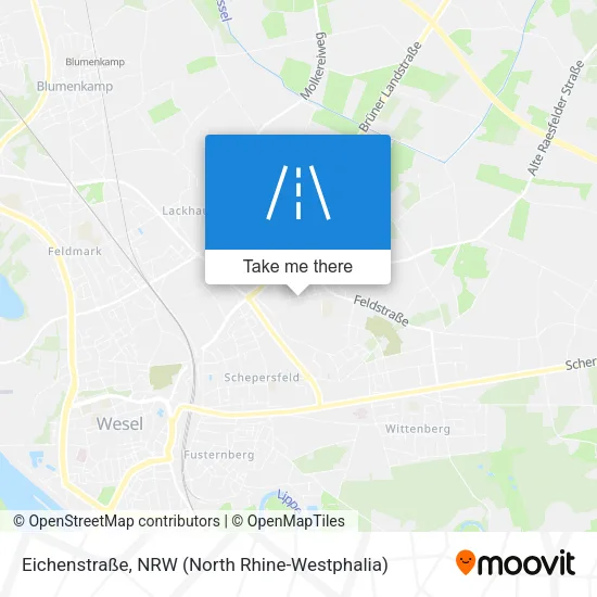 Карта Eichenstraße