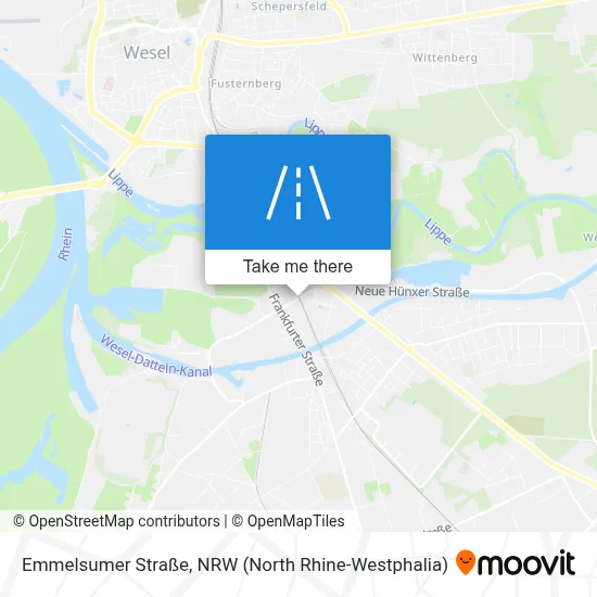 Emmelsumer Straße map