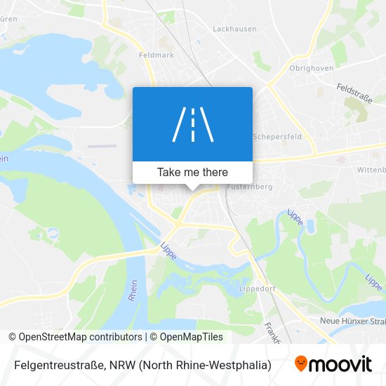 Felgentreustraße map