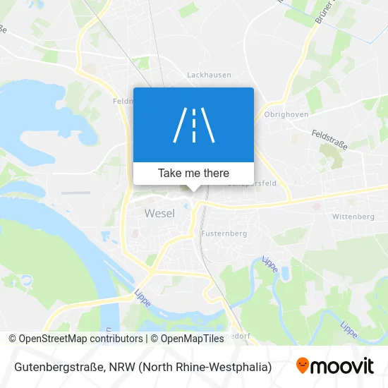 Gutenbergstraße map