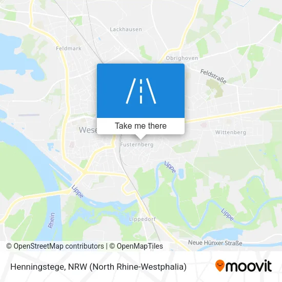 Карта Henningstege