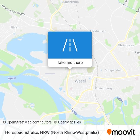 Heresbachstraße map