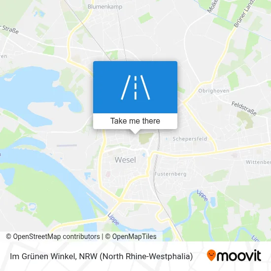 Im Grünen Winkel map
