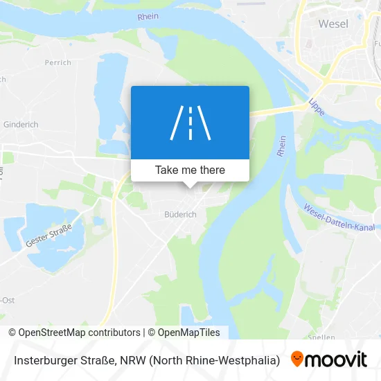 Insterburger Straße map