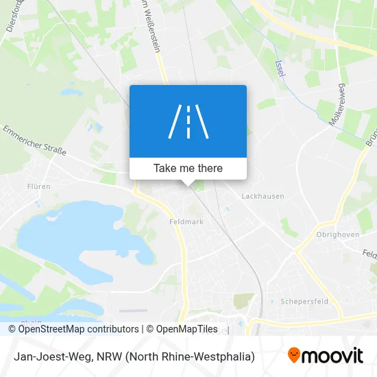 Jan-Joest-Weg map
