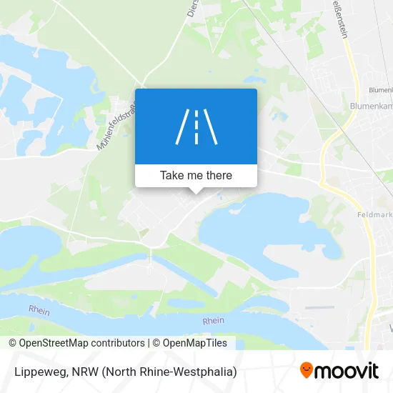 Карта Lippeweg