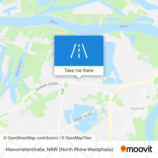 Manometerstraße map