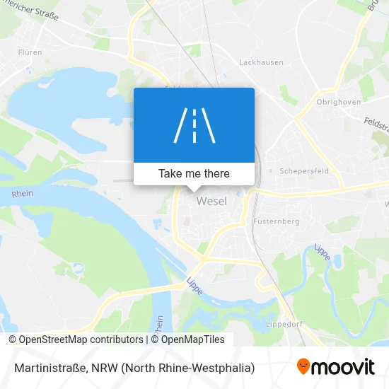 Martinistraße map