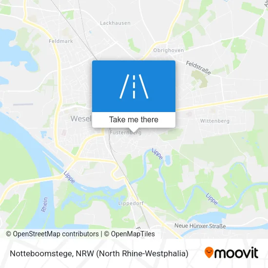 Карта Notteboomstege