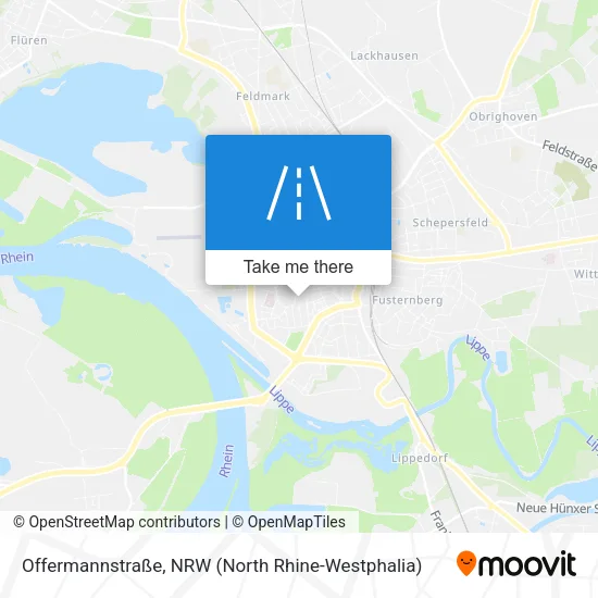 Карта Offermannstraße