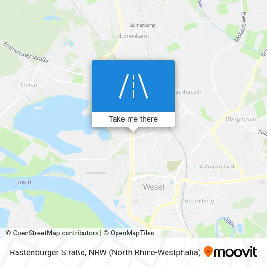 Rastenburger Straße map