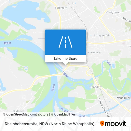 Rheinbabenstraße map