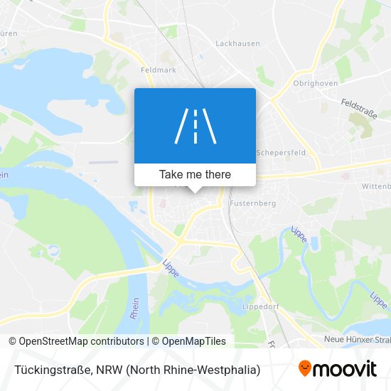 Tückingstraße map