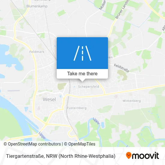 Tiergartenstraße map