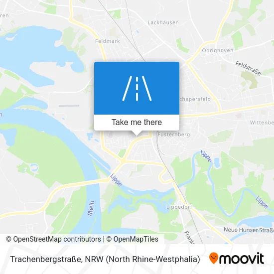 Карта Trachenbergstraße