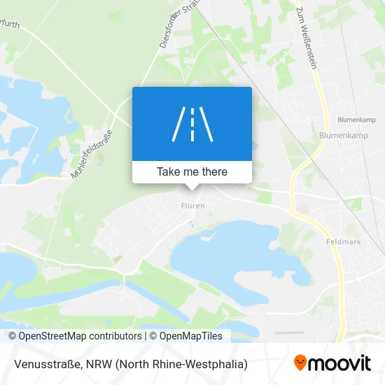 Карта Venusstraße