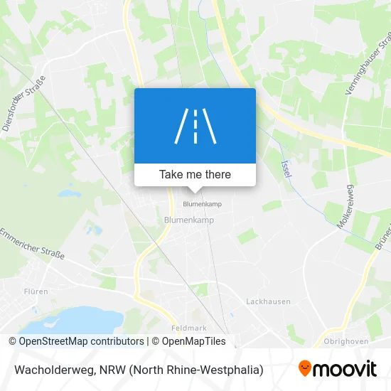 Wacholderweg map