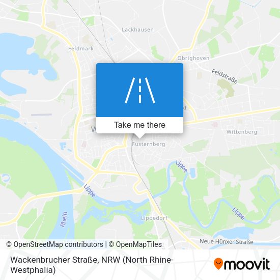 Wackenbrucher Straße map