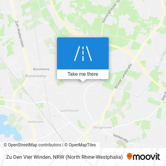 Карта Zu Den Vier Winden