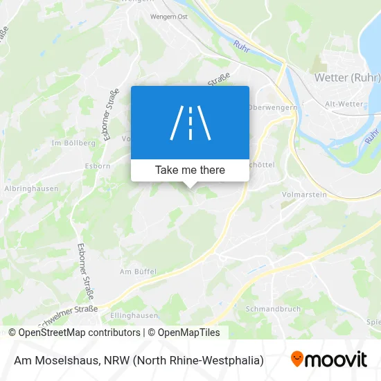 Am Moselshaus map