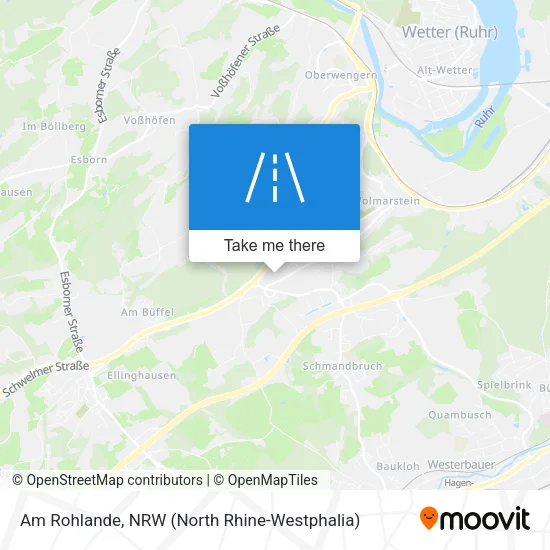 Карта Am Rohlande