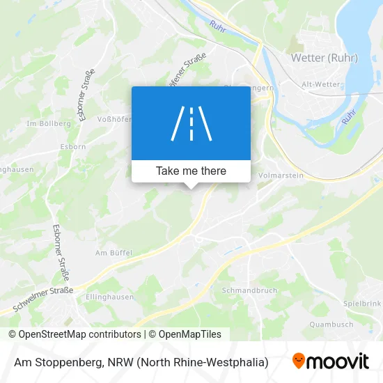 Карта Am Stoppenberg