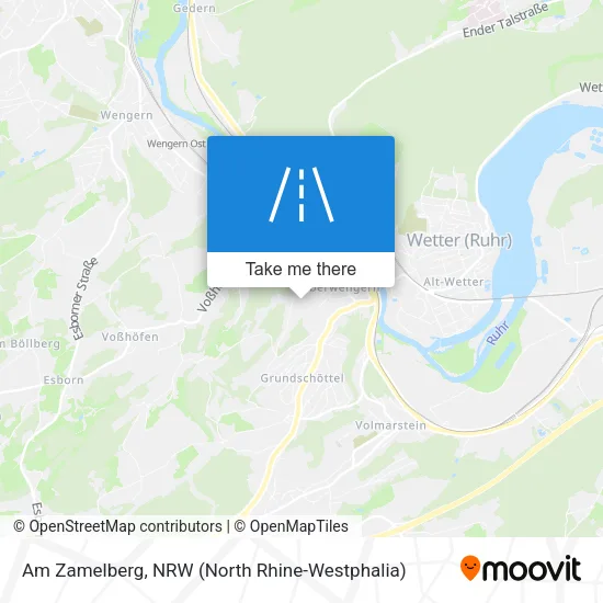 Карта Am Zamelberg