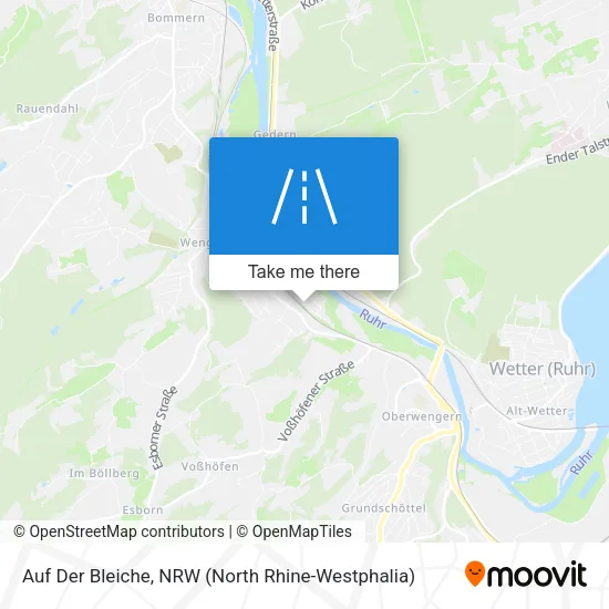 Карта Auf Der Bleiche