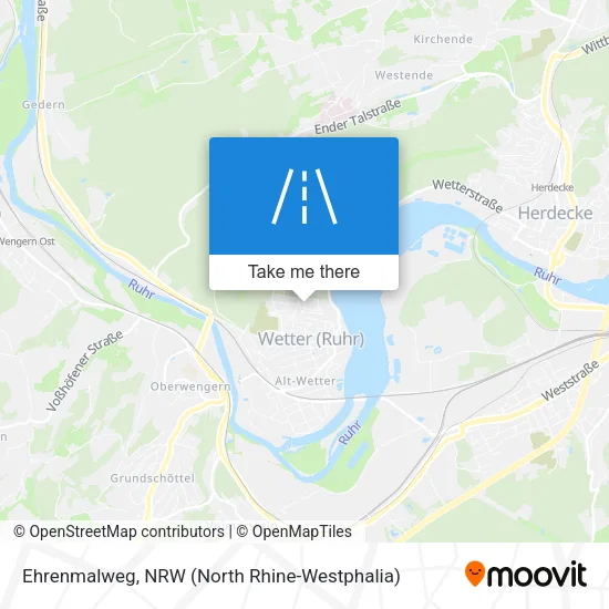 Карта Ehrenmalweg