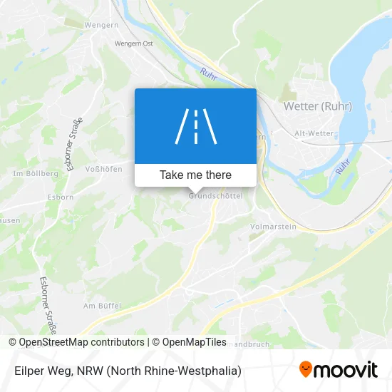 Карта Eilper Weg