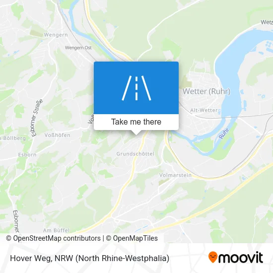 Карта Hover Weg