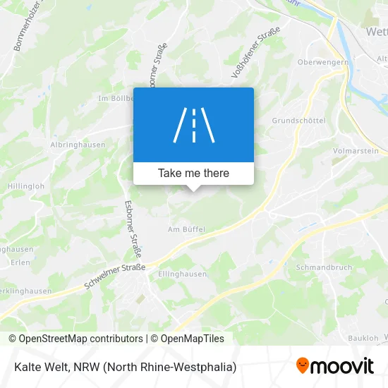 Карта Kalte Welt