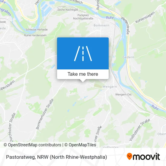 Карта Pastoratweg