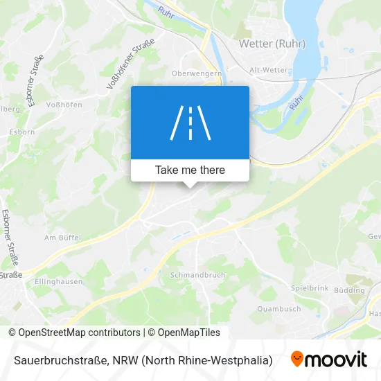 Карта Sauerbruchstraße
