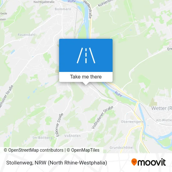 Карта Stollenweg