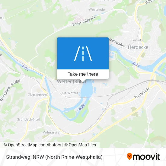 Карта Strandweg