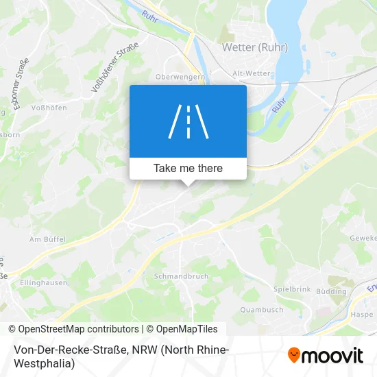 Карта Von-Der-Recke-Straße