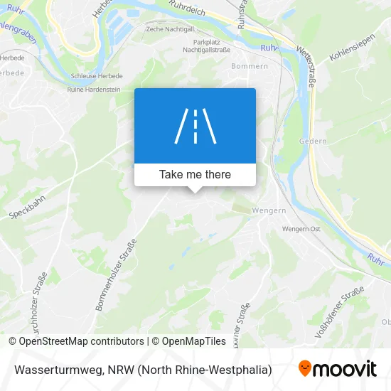 Карта Wasserturmweg