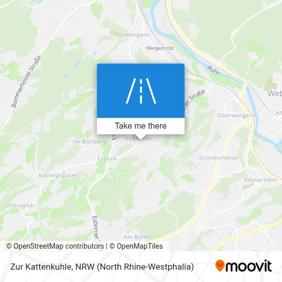 Zur Kattenkuhle map
