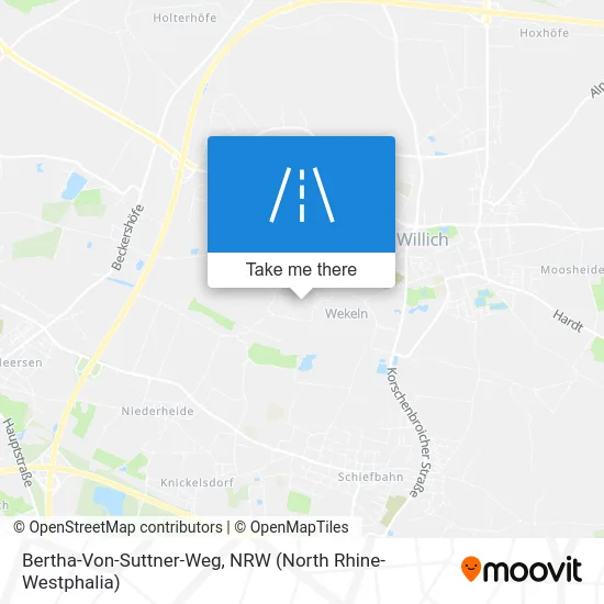 Карта Bertha-Von-Suttner-Weg