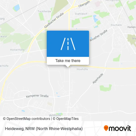 Карта Heideweg