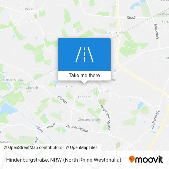 Hindenburgstraße map