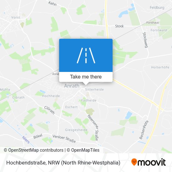 Hochbendstraße map