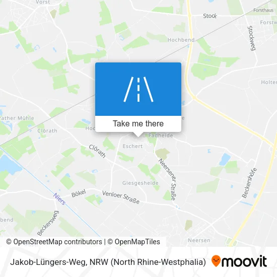 Карта Jakob-Lüngers-Weg