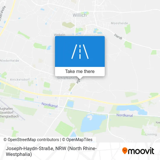 Карта Joseph-Haydn-Straße