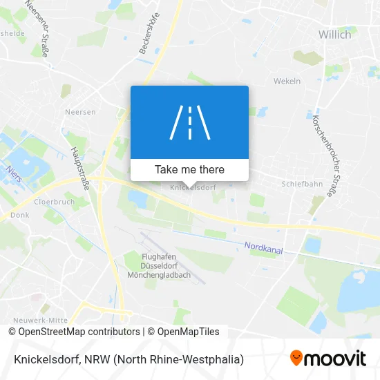 Knickelsdorf map