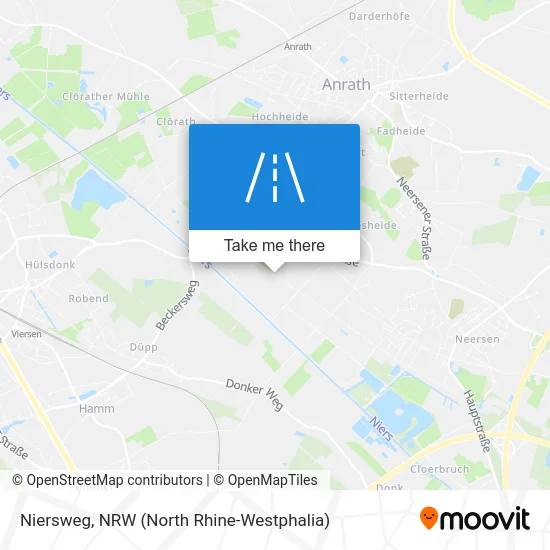 Niersweg map