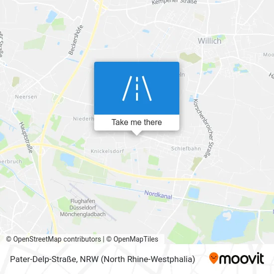 Карта Pater-Delp-Straße