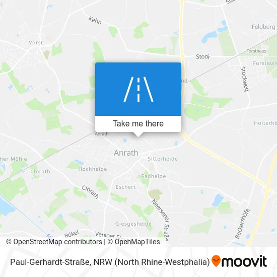 Карта Paul-Gerhardt-Straße